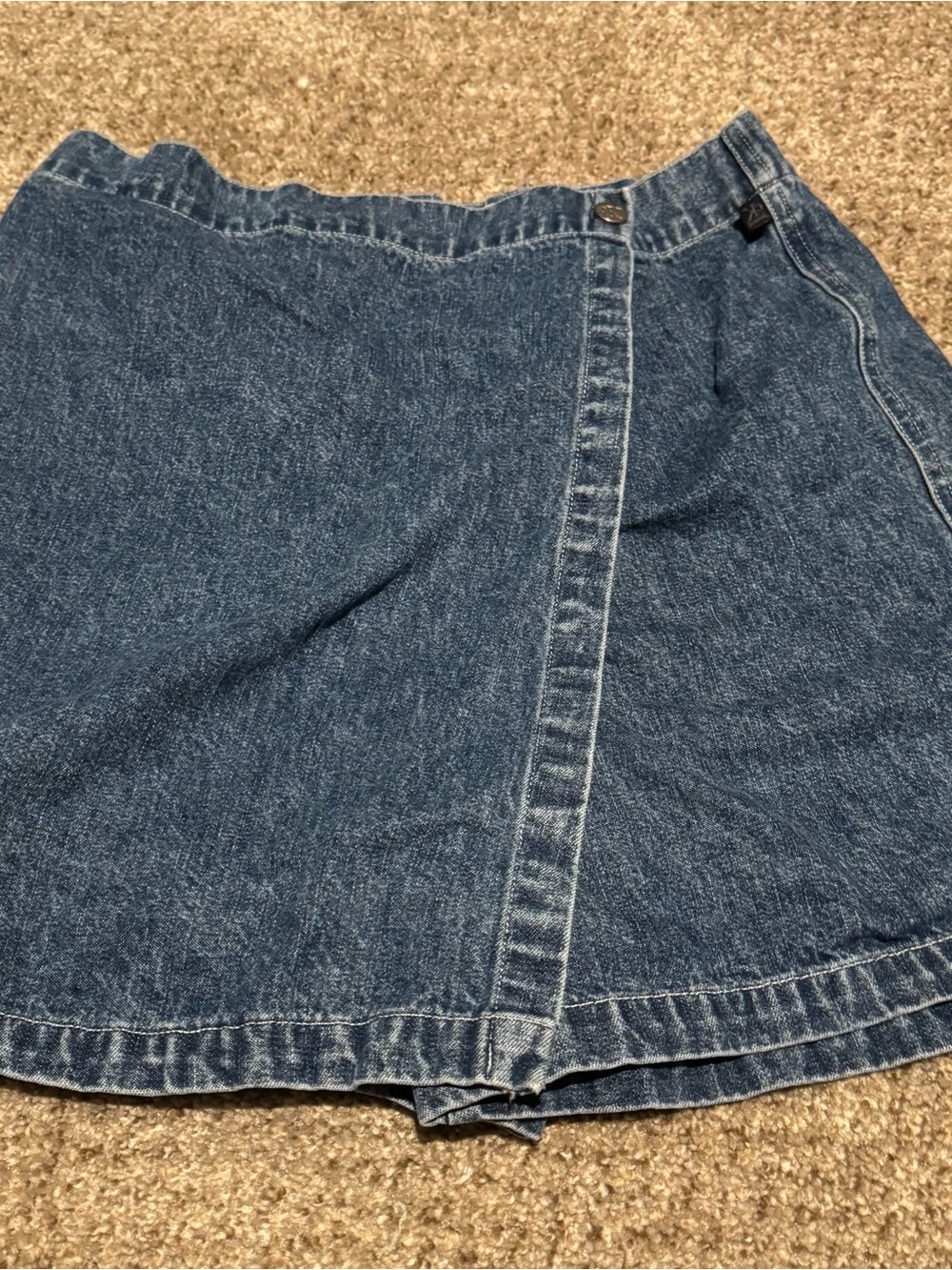 Calvin Klein Jeans Indigo Denim Mini Skirt